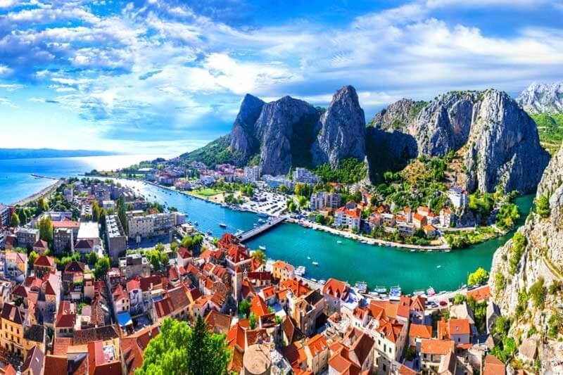 Amazing Sea View Lägenhet Omiš Exteriör bild